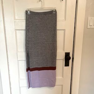 Free people sweater maxi skirt